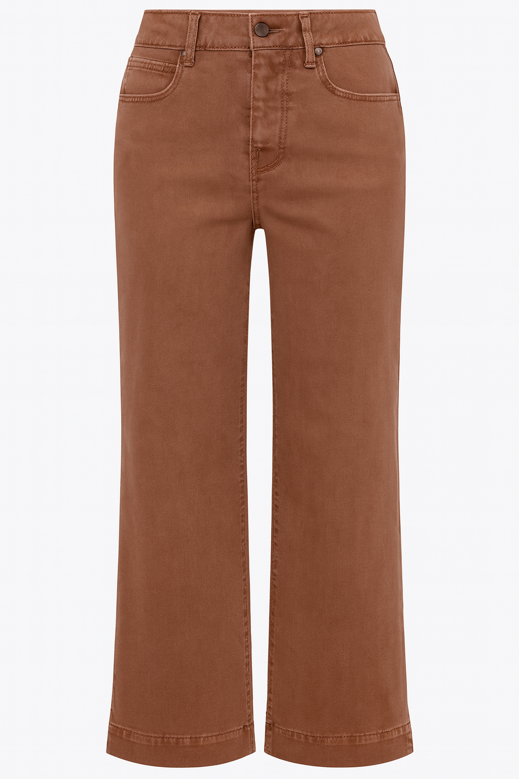 Wide leg color denim jean