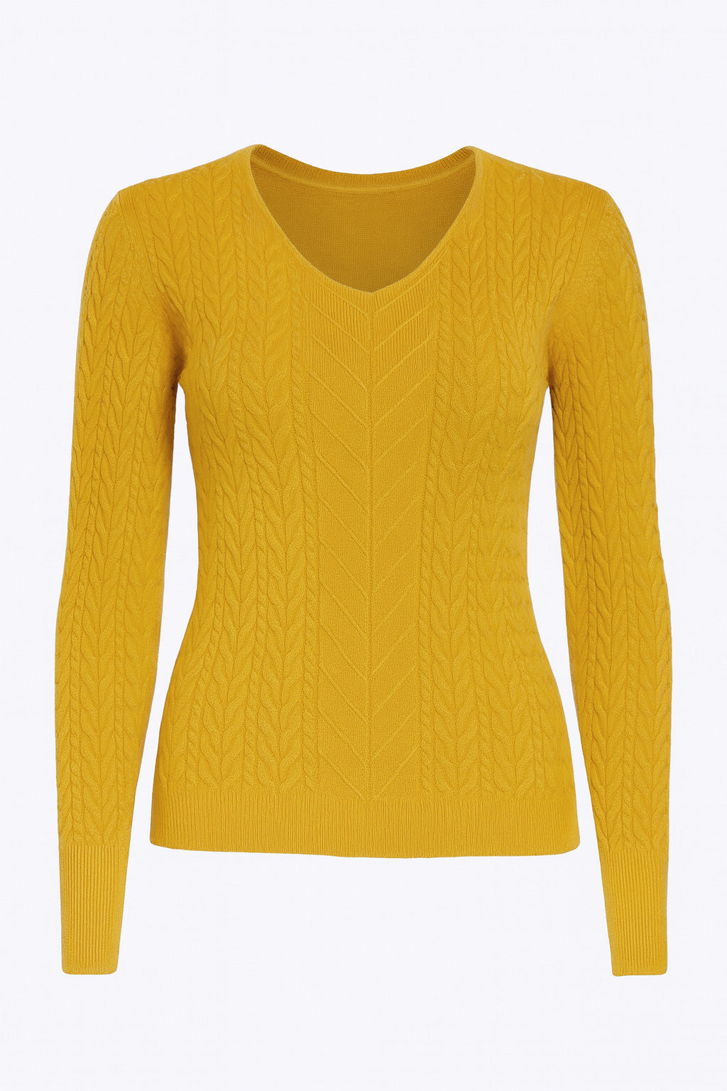 Le pull à mini torsades