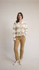 Stripe Knit Cardigan in cream video