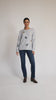 Crew Neck Sweater with Playful Print in silver video