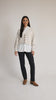 Raglan Sleeve Button-Front Cardigan in natural video