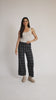 Cuffed Wide Leg PDR Pant in navy multi video