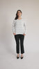 Floral Rib Knit Top in ivory video
